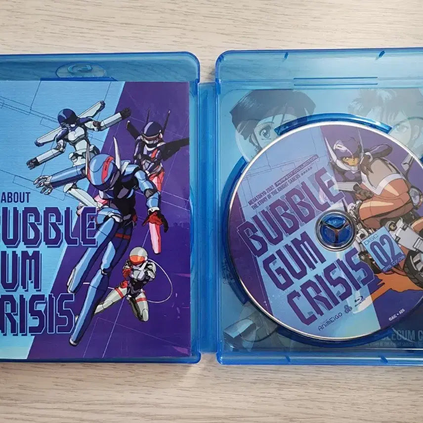 [BUNJANG] Bubblegum Crisis Blu-ray Collection Bundle Set / 버블검 크라이시스 블루레이 외 2편 일괄판매
