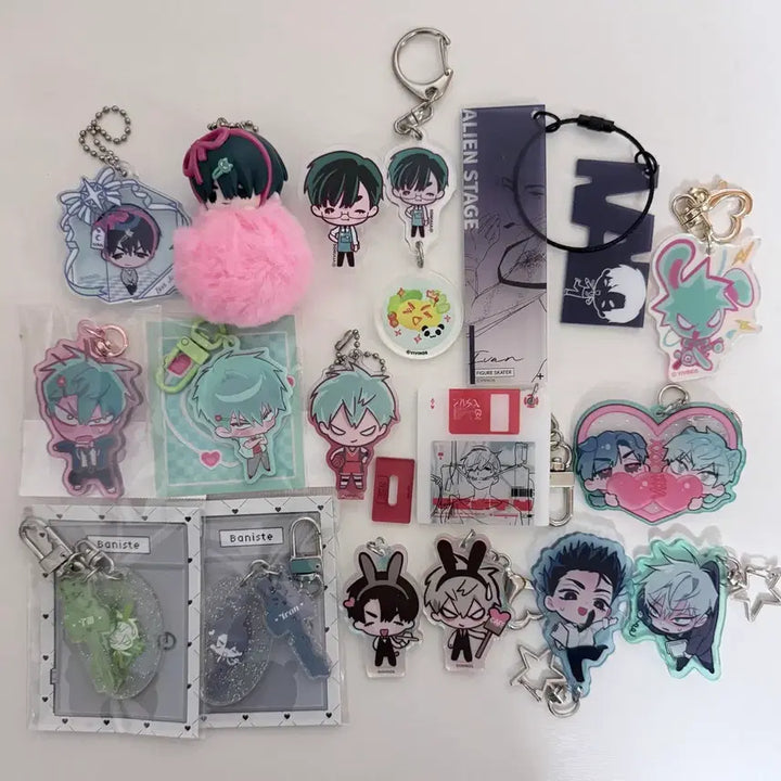 [BUNJANG] Alien Stage Evan Till Keyring Bundle Set / 덤/일괄) 에이스테 이반 틸 키링 Alien Stage