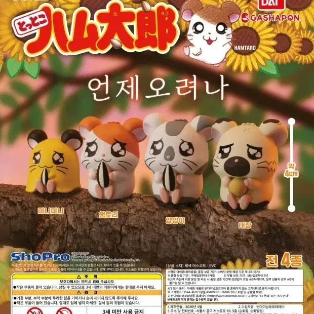 [BUNJANG] Hamster Marzipan Cake Collection Series 1 Full Set / (풀세트) 햄토리 마치보우케 언제오려나 1탄