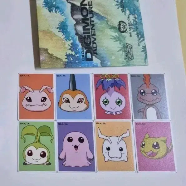 [BUNJANG] Digimon Gather Festa Pop-up Sticker Full Set Bundle / 디지몬 다모여 페스타 팝업 띠부씰 전종 일괄
