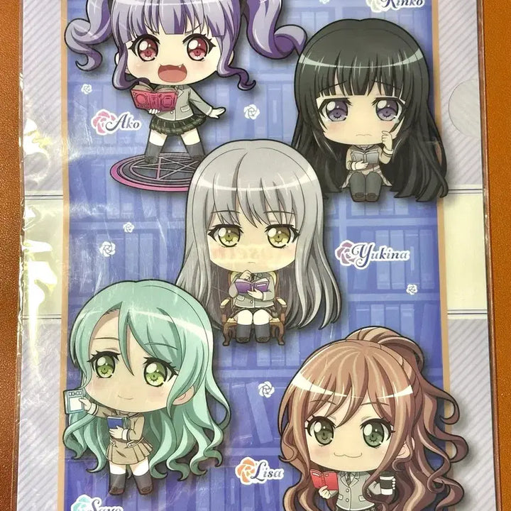 [BUNJANG] BanG Dream! Roselia Book ver. Clear File / BanG Dream! 클리어파일 Roselia Book ver.