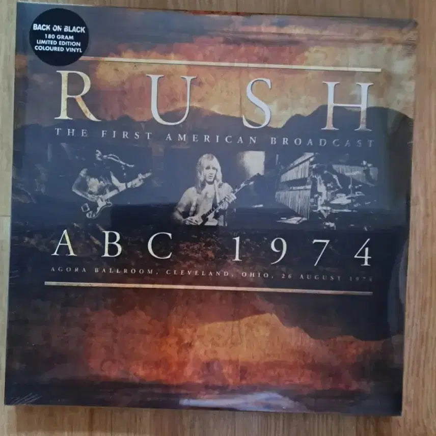 [BUNJANG] Rush ABC 1974 Live LP (180g Color Vinyl) / 러쉬 ABC 1974 라이브 LP (180g 컬러 바이닐)
