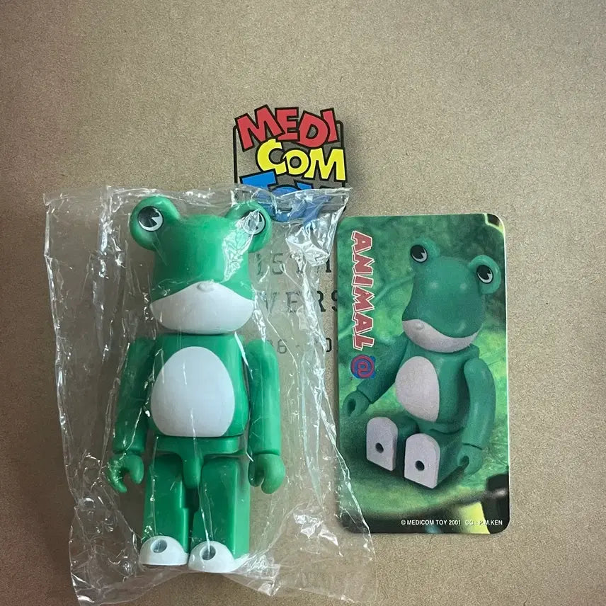 [BUNJANG] Bearbrick 1st Animal Frog / 베어브릭 1탄 애니멀 개구리