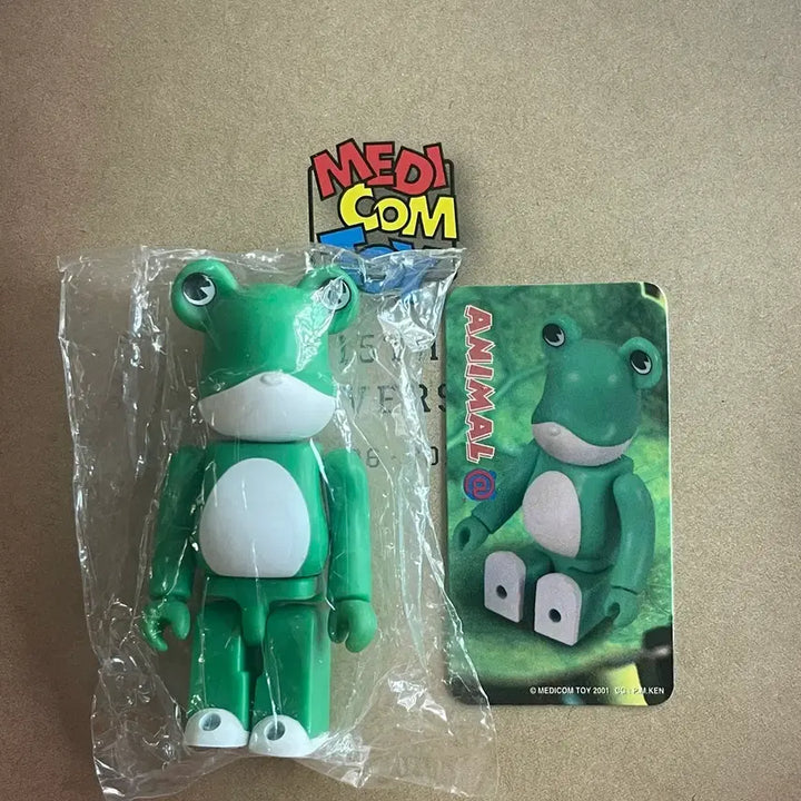 [BUNJANG] Bearbrick 1st Animal Frog / 베어브릭 1탄 애니멀 개구리