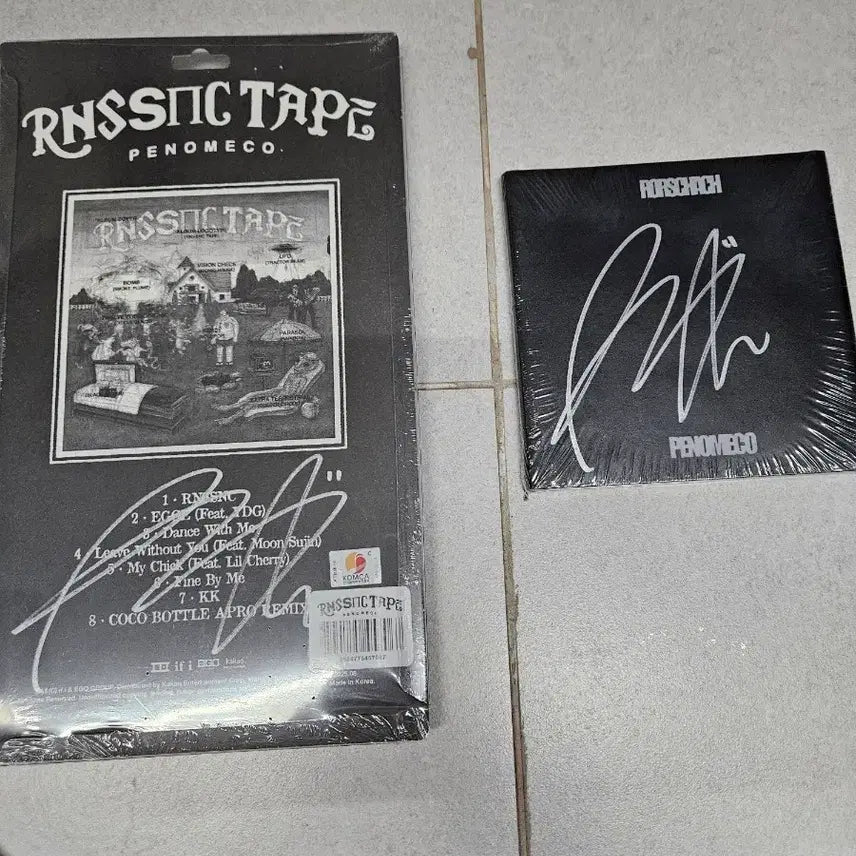 [BUNJANG] Penomeco Rorsach Signed Album (Unsealed) / 페노메코 로르사흐+rnssnc 싸인반 미개봉