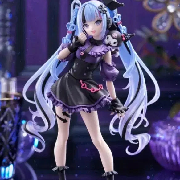[BUNJANG] Hatsune Miku x Kuromi Collaboration Figure / 미쿠 쿠로미 콜라보 피규어