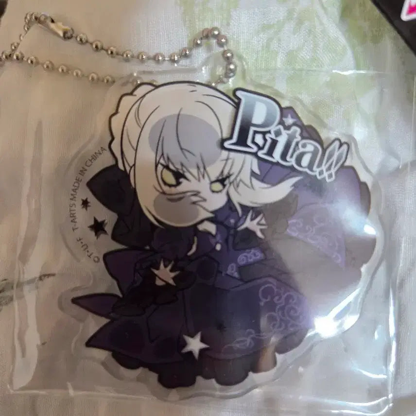 [BUNJANG] Fate HF Saber Alter Pita Acrylic Charm / fate hf 피타 아크릴 세이버 얼터
