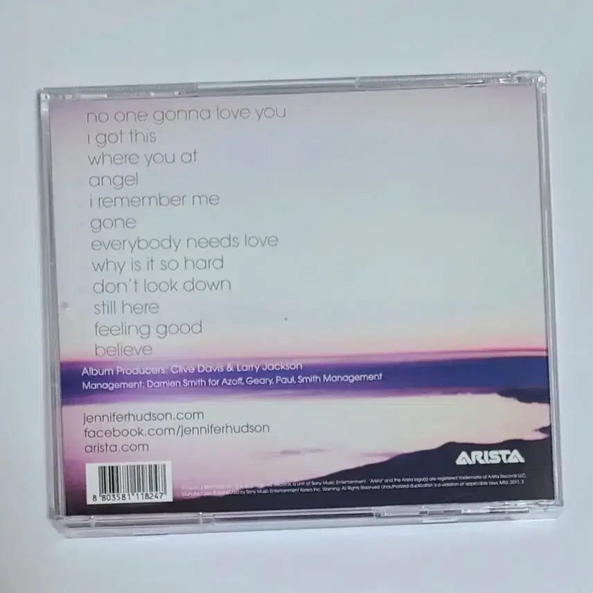 [BUNJANG] Jennifer Hudson I Remember Me CD / 제니퍼 허드슨 I Remember Me 앨범 시디 CD