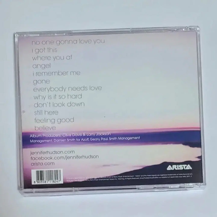 [BUNJANG] Jennifer Hudson I Remember Me CD / 제니퍼 허드슨 I Remember Me 앨범 시디 CD