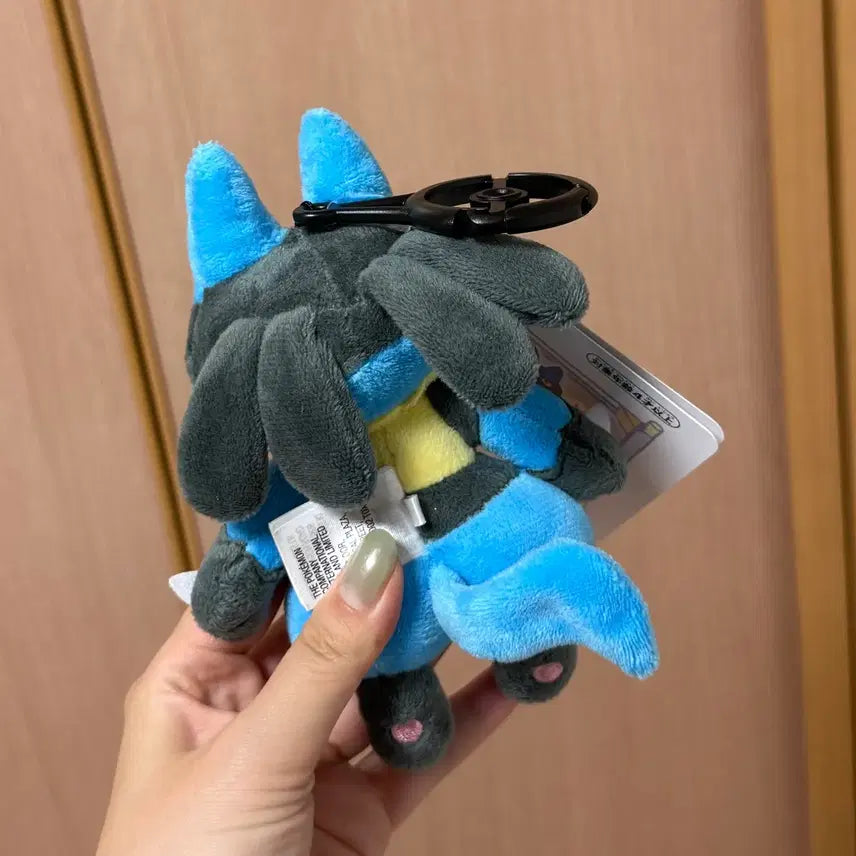 [BUNJANG] Pokemon Center Training Pose Mascot Lucario / [새상품] 고풍상점 포켓몬센터 포즈 마스코트 특훈중 루카리오