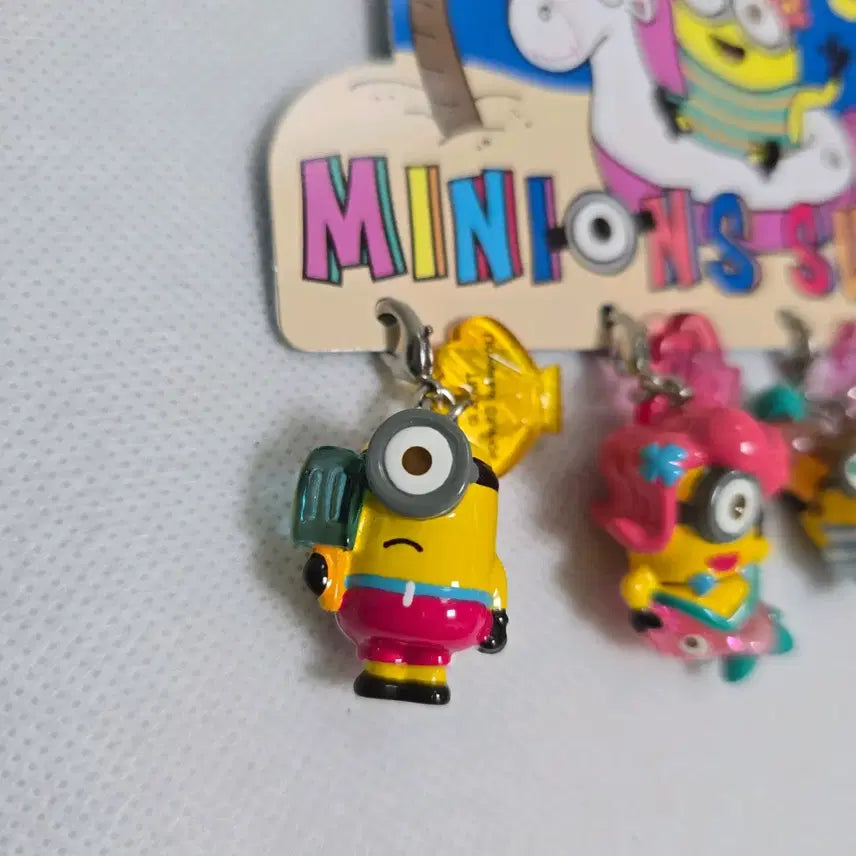 [BUNJANG] Universal Studios Japan Minions 2019 Summer Charm Figure / 유니버셜 스튜디오 재팬 미니언즈 2019 써머 참 피규어
