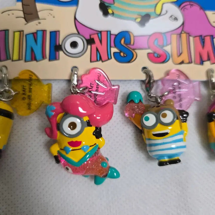 [BUNJANG] Universal Studios Japan Minions 2019 Summer Charm Figure / 유니버셜 스튜디오 재팬 미니언즈 2019 써머 참 피규어