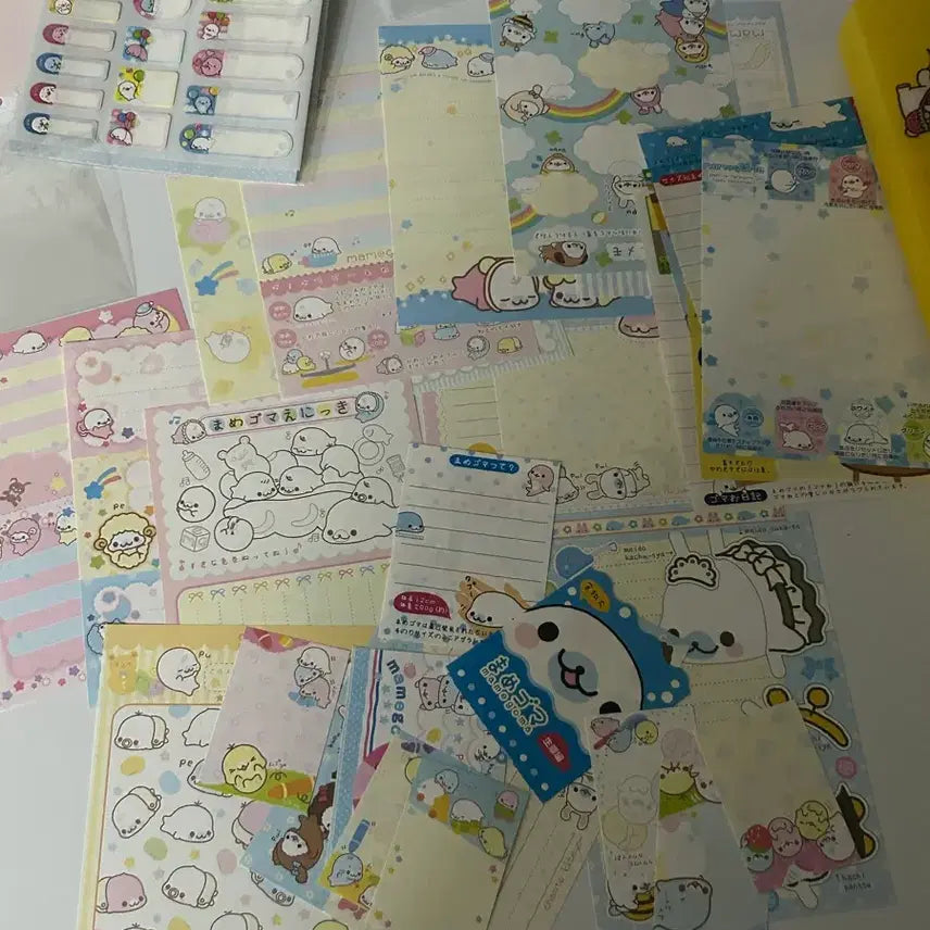 [BUNJANG] Classic Mamegoma Paper Goods Bundle Set / 고전 마메고마 지류 일괄