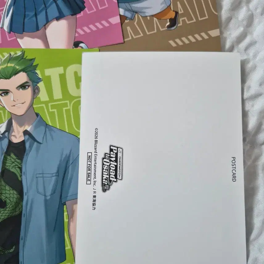 [BUNJANG] Overwatch Japan Collaboration Postcard Set / 오버워치 일본 콜라보 포스트카드 8종 일괄 팝니다!