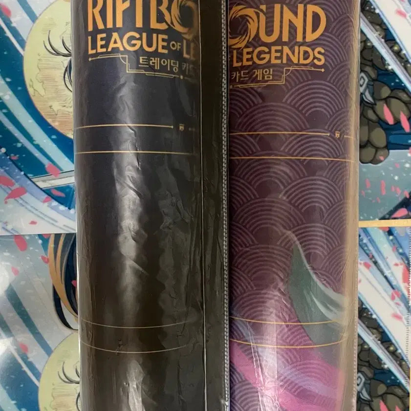 [BUNJANG] Liftdbound Ari + Yasuo Playmat Bundle Set / 리프트바운드 아리+야스오 플레이매트 일괄