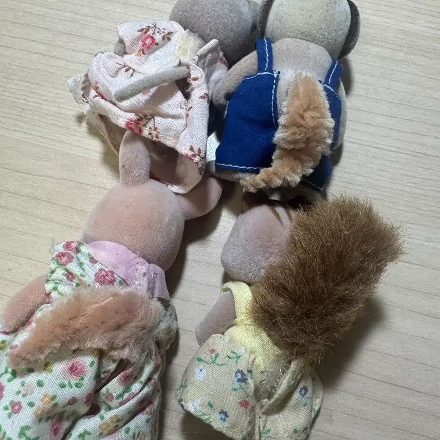 [BUNJANG] Old Sylvanian Beagle, Kangaroo, Squirrel, Cat Bundle Set / 올드 실바니안 (일괄) 비글 캥거루 다람쥐 고양이
