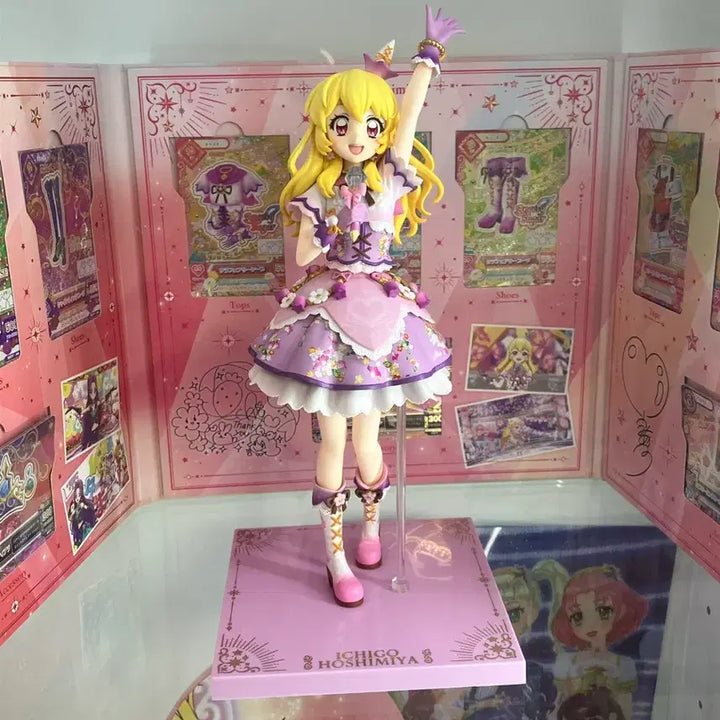 [BUNJANG] Aikatsu Rilapairy Ichigo &amp; Lime Figure (with Bonus) / [특전포함] 아이카츠 리라페어리 이치고 라임 피규어
