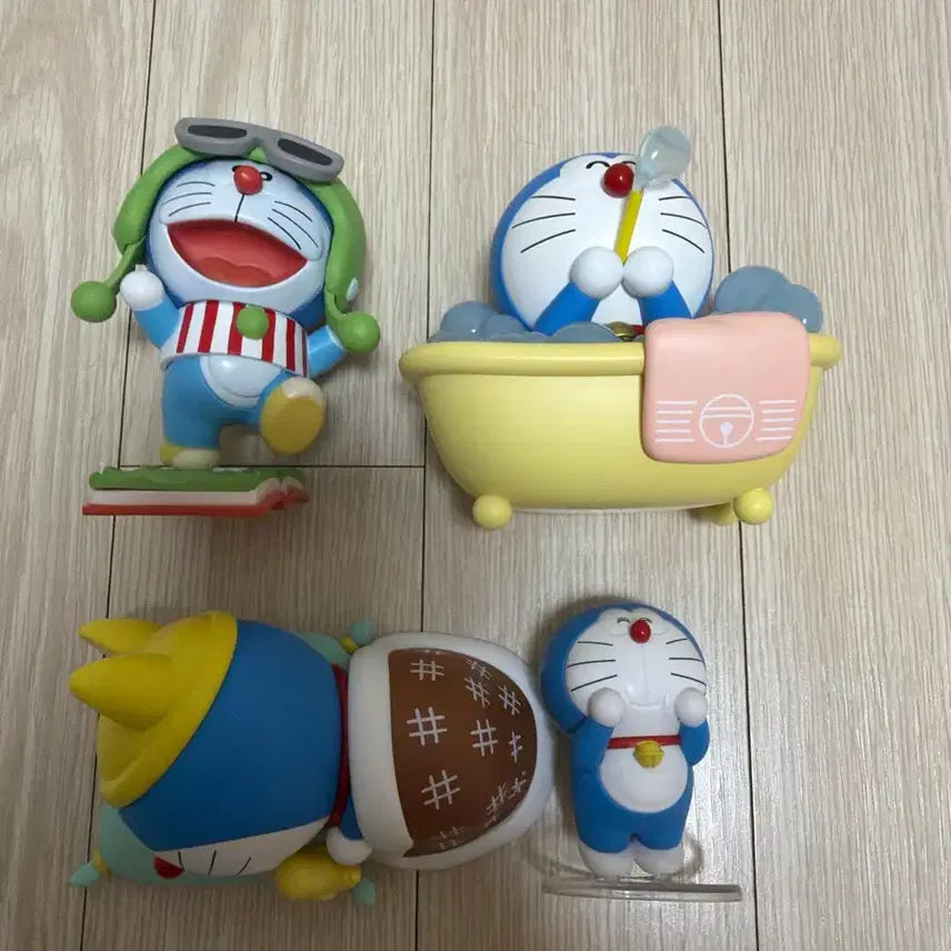 [BUNJANG] Doraemon Figure 4-Type Bundle Set / [일괄]도라에몽 피규어 4종