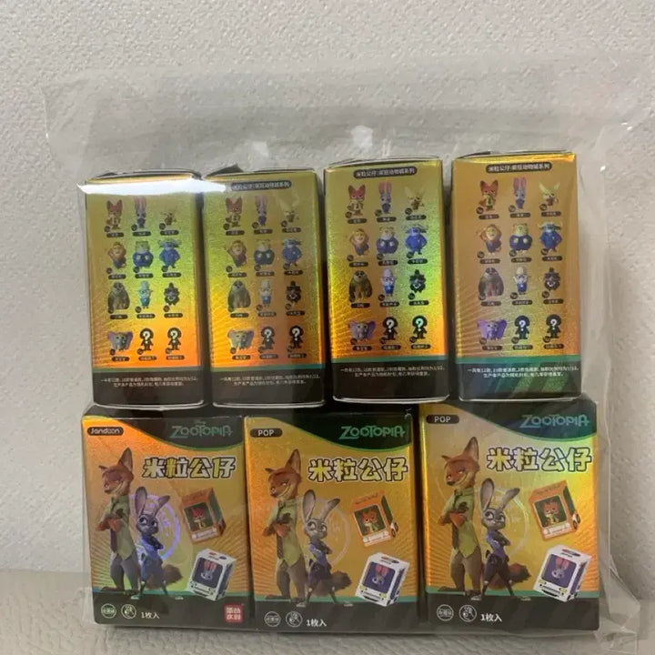 [BUNJANG] Zootopia Figure Set (7 Types, Includes Nick &amp; Judy) / 닉 &amp; 주디 포함 주토피아 피규어 7종