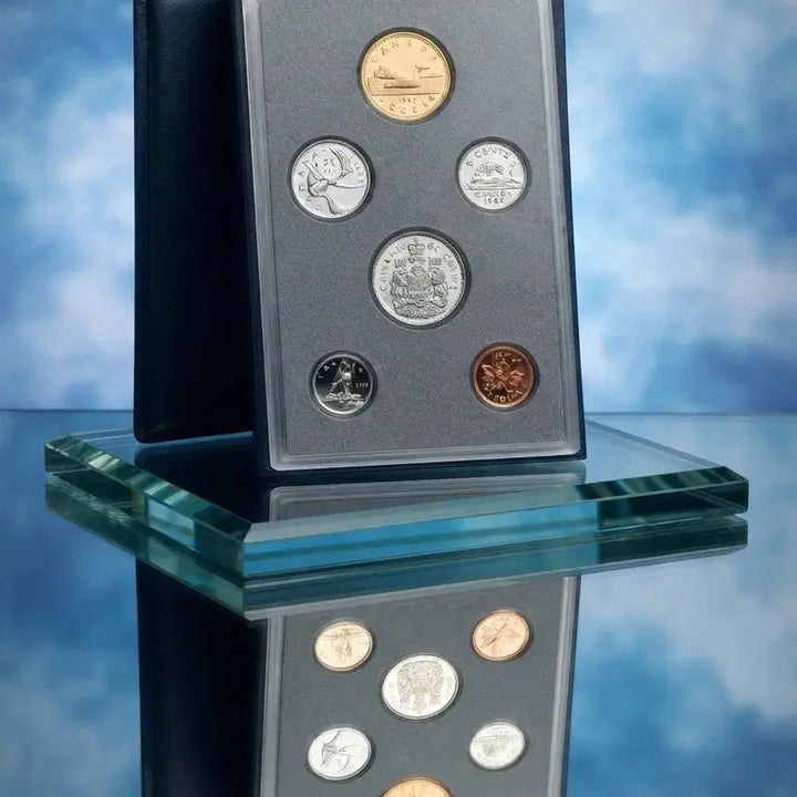 [BUNJANG] 1988 Canada Royal Proof Specimen Mint Set / 무척귀한 1988년 견양민트 세트 canada 로얄 proof 견양세트(견양 민트 주화 실버 은화 구권 지폐)