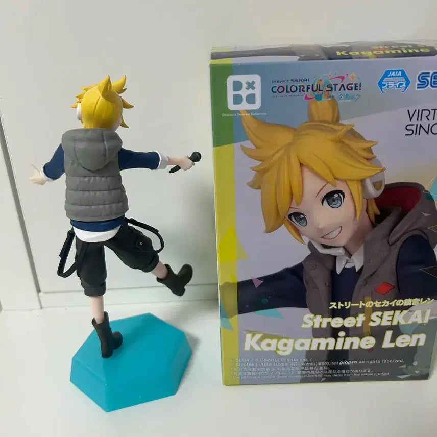 [BUNJANG] Vocaloid Kagamine Len Sega Figure / 보컬로이드 카가미네 렌 세가 피규어