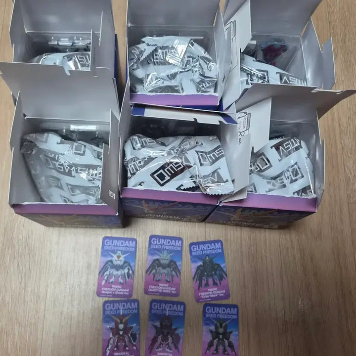 [BUNJANG] Gundam Seed Freedom 6-Type Bundle Set / 건담 시드 프리덤 6종 일괄