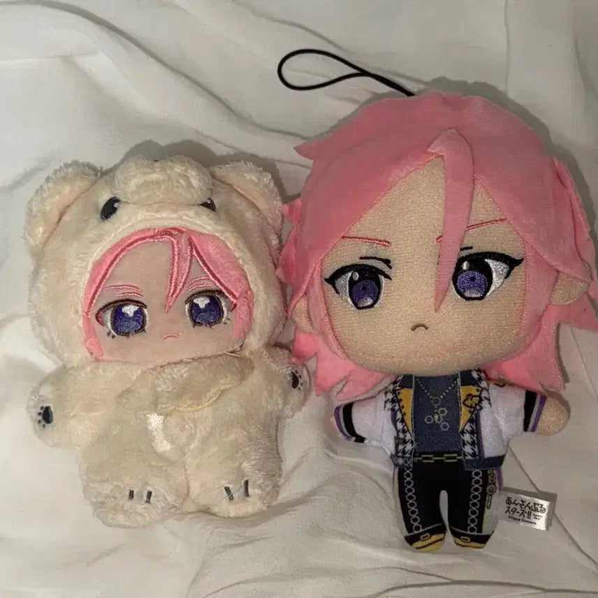 [BUNJANG] Ensemble Stars! Kouhakawa Kohaku Bear Plush Set / 앙스타 오우카와 코하쿠 곰누이 이츠누이 신누이 일괄 양도