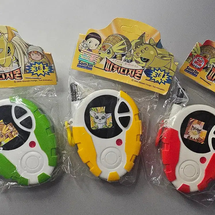 [BUNJANG] Digimon D-3 Camera Set (Digivice Ver. 2) / 고전 파워디지몬 디지바이스 2탄 디쓰리 카메라 3종 일괄