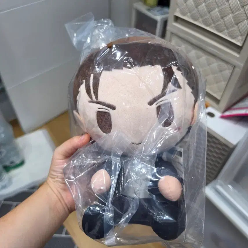[BUNJANG] Attack on Titan Choice &amp; Result Prize A Eren Plush Doll / 진격의거인 선택과결과 A상 에렌 인형