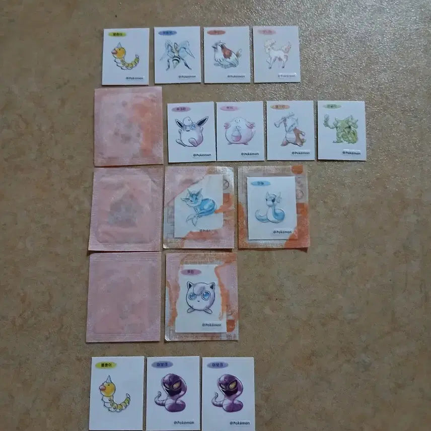 [BUNJANG] Pokemon Sticker 30th Anniversary Artwork Sticker / 포켓몬띠부씰 1개 선택 아트웍 띠부씰 30주년띠부씰