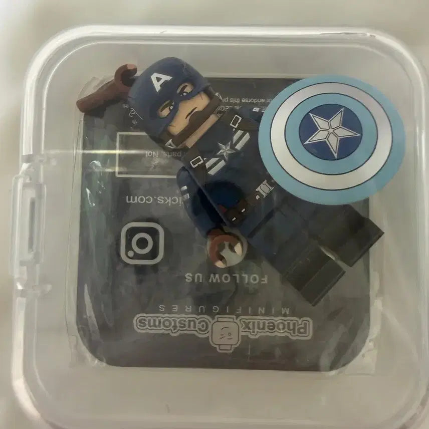[BUNJANG] LEGO Custom Phoenix Custom (PCB) Captain America / 판매)레고 커스텀 피닉스 커스텀(PCB) 캡틴아메리카