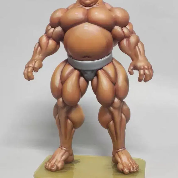 [BUNJANG] Baki Hanma Doppo Orochi Sumo Pose Figure 28.5cm / 한마바키 바키도 노미노 스쿠네 피규어 스모 포즈 28.5cm