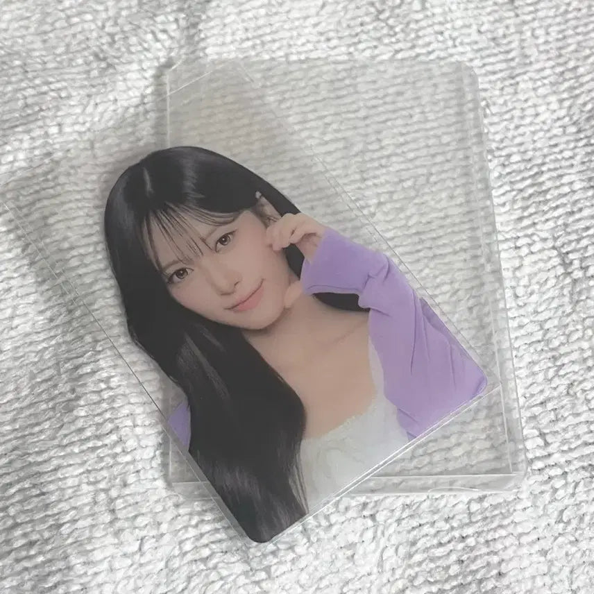 [BUNJANG] CU x Riche:ne Liv Photocard (Unsealed) / cu 리센느 포토카드 리브 (개봉, 택포)