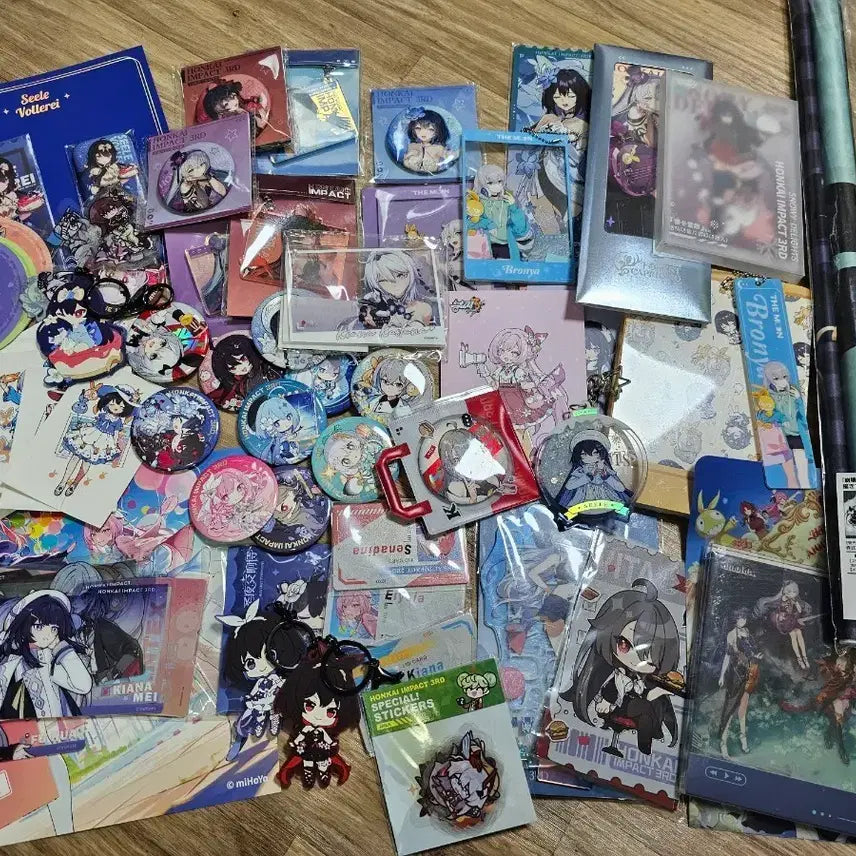 [BUNJANG] Honkai Impact 3rd Merchandise Bundle Set / 붕괴3rd 굿즈 일괄판매