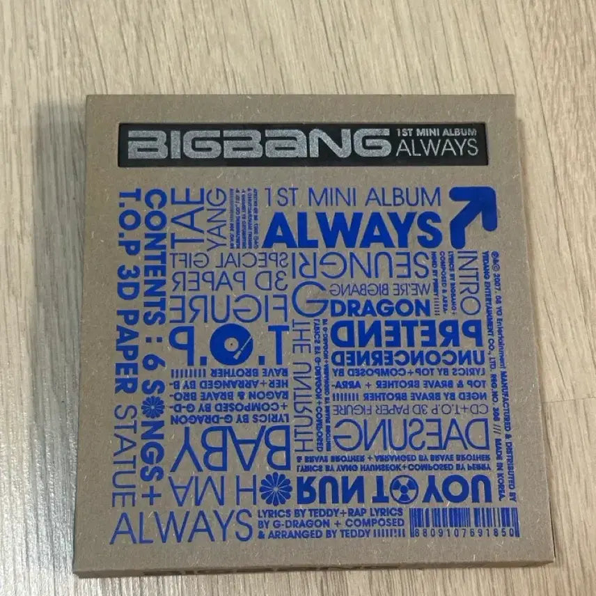 [BUNJANG] BIGBANG 1st Mini Album ALWAYS / 빅뱅 1집 미니앨범 ALWAYS 얼웨이즈