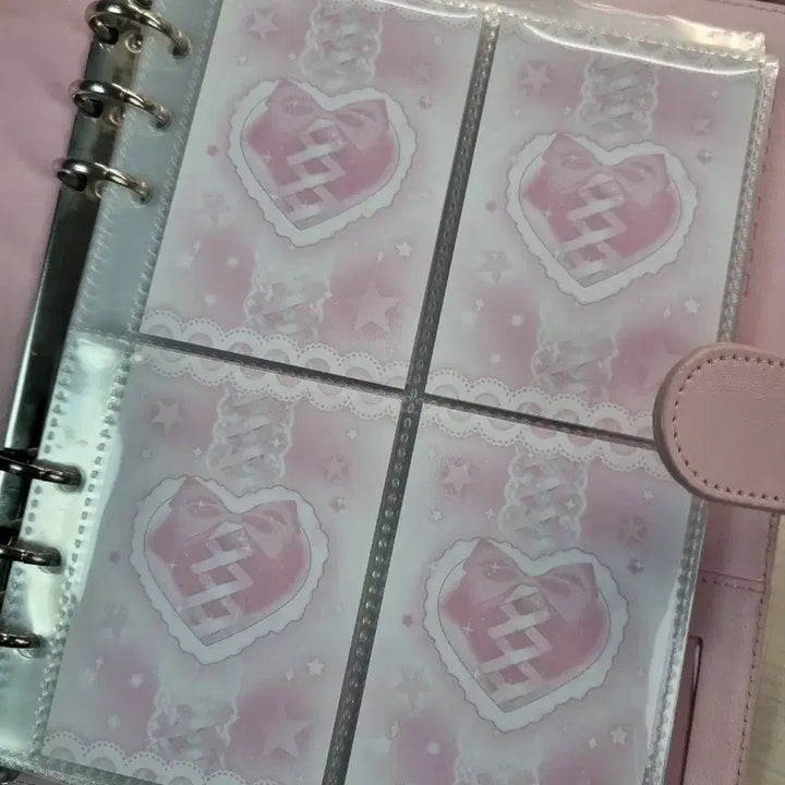 [BUNJANG] From.About Pink Macaron Binder / 프롬아블 핑크색 마카롱 마인더