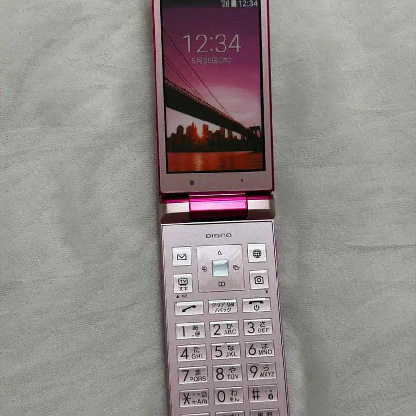 [BUNJANG] Retro Rotary Phone (Hot Pink) / 핫핑크 일본 레트로폰 판매합니다.