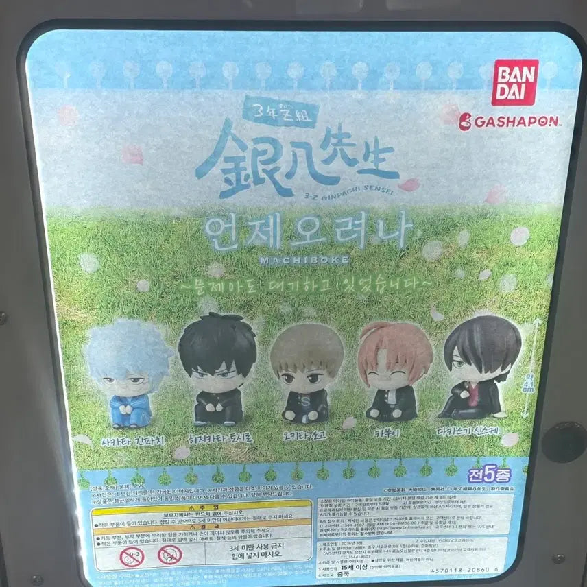 [BUNJANG] Bandai Gintama 3rd Year Class Z Kamui Gacha / 반다이 은혼 3학년 Z반 언제오려나 가챠 (카무이)