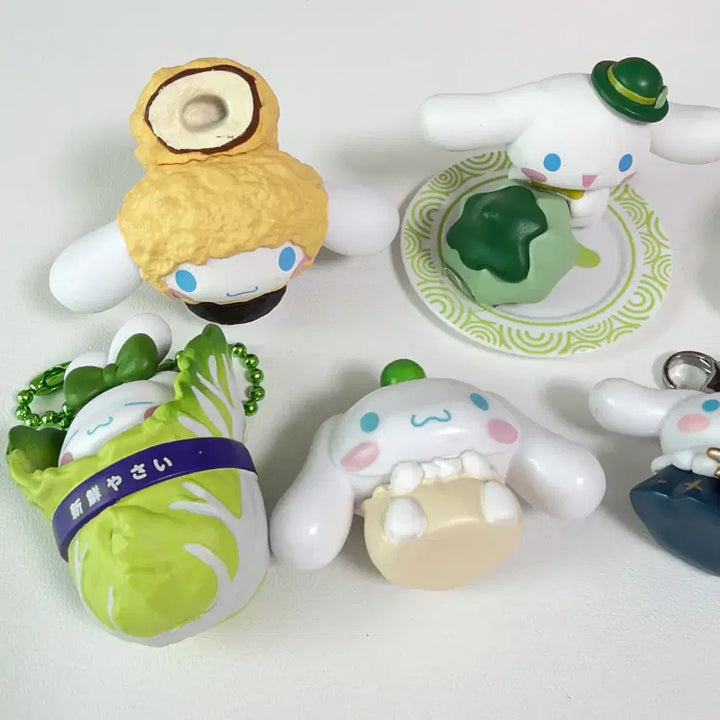 [BUNJANG] Cinnamoroll Gacha 7 Types Figure Bundle Set / 시나모롤 가챠 7종 일괄 피규어