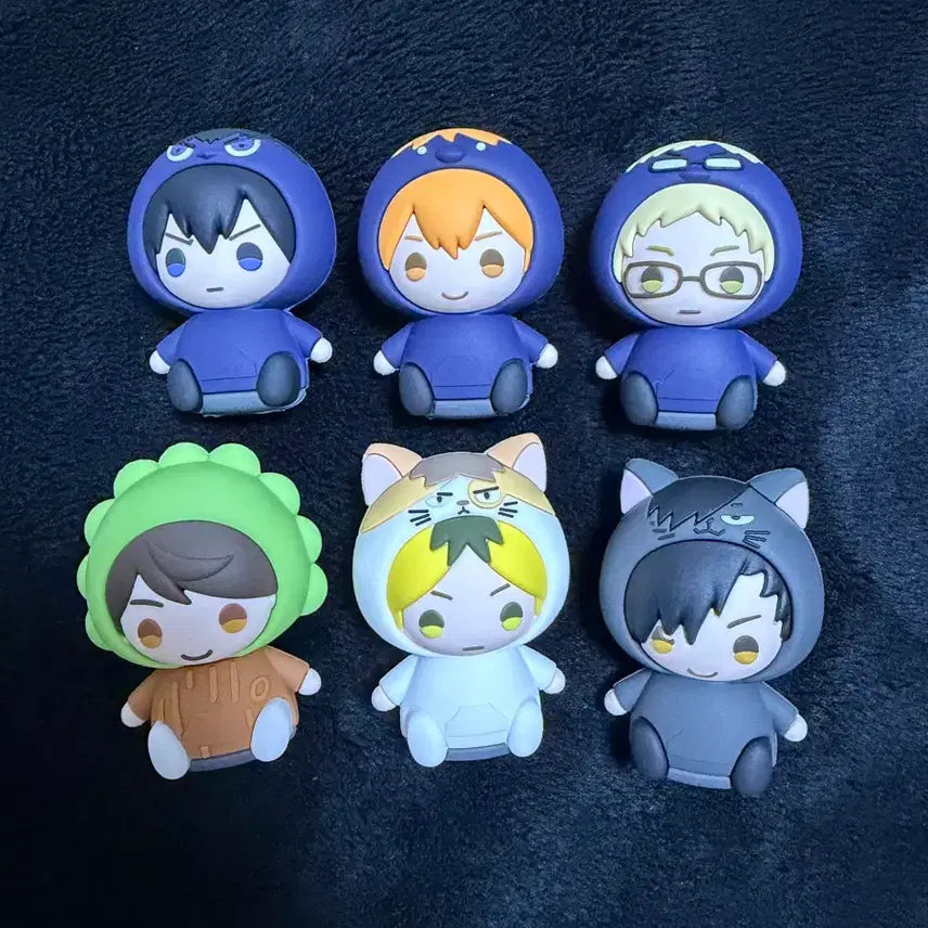 [BUNJANG] Haikyuu!! Rubber Stand Set (Box A) / 하이큐 러버 스탠드 box.A 일괄 판매