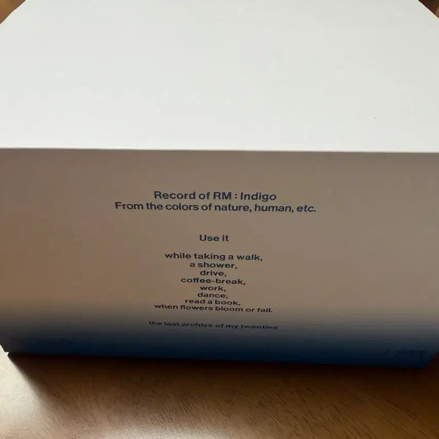 [BUNJANG] BTS RM Indigo Mood Lamp Set / BTS MERCHBOX 