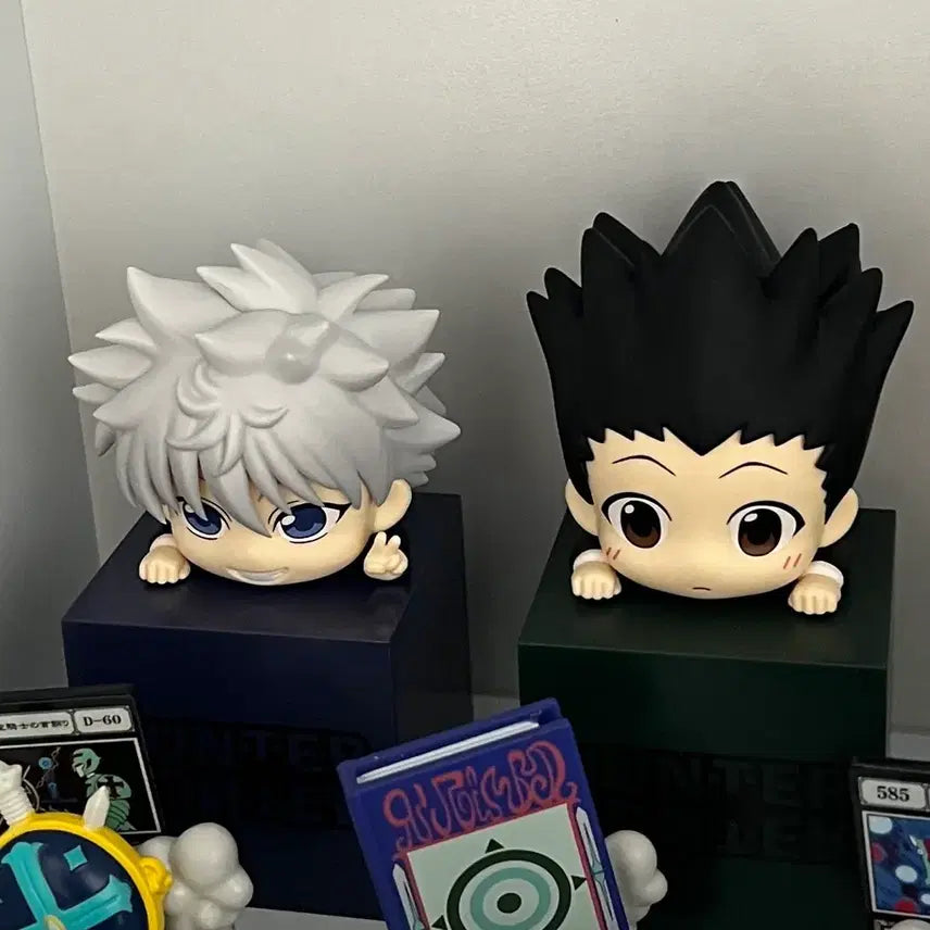[BUNJANG] Hunter x Hunter Gon &amp; Killua Tuxedo Hikkake Figure Set / 헌터x헌터 곤,키르아 3탄 턱시도 힛카게 피규어