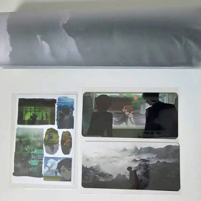 [BUNJANG] Goechul Goedamchulgeun Jangbeok Bundle Set Desk Mat, Stickers, Card Text, etc. / 괴출 괴담출근 장벅님 굿즈 일괄 장패드 스티커 카드텍 등