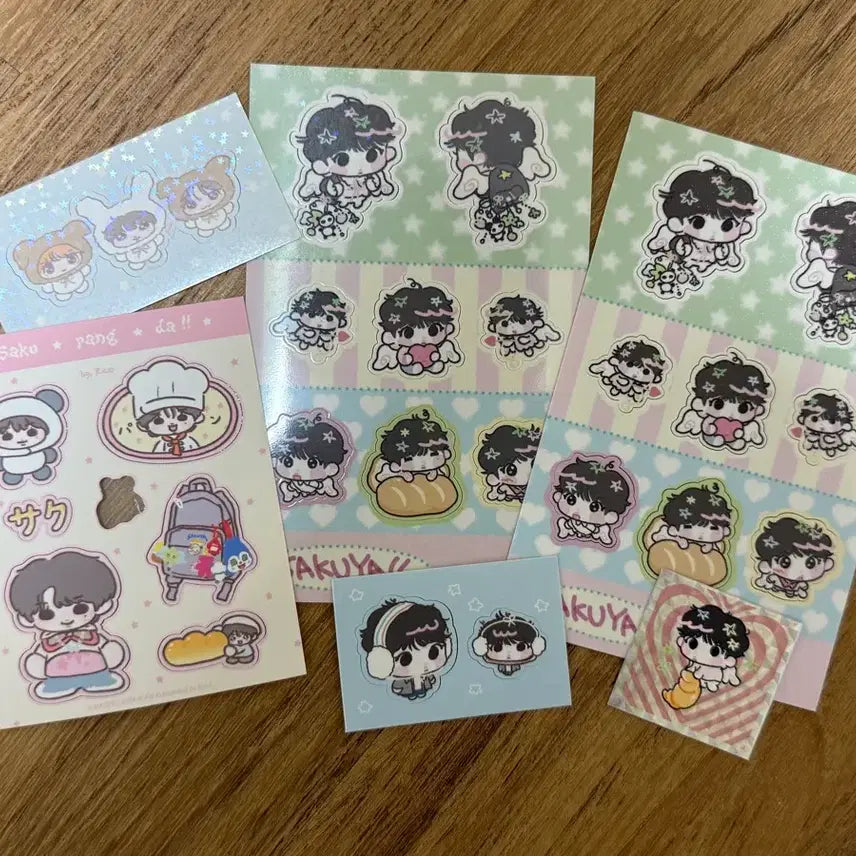 [BUNJANG] NCT WISH Sakuya Sticker Set / 엔시티 위시 사쿠야 스티커 비공굿