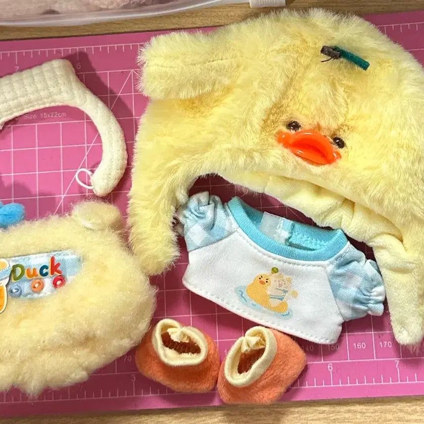 [BUNJANG] 10cm Doll Clothes Duckling Outfit / 10cm 인형옷 오리