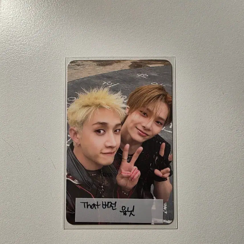[BUNJANG] Stray Kids THIS DOES THAT Unit Photocard Chan, I.N / 스키즈 디스앤댓 유닛포카 찬 아이엔