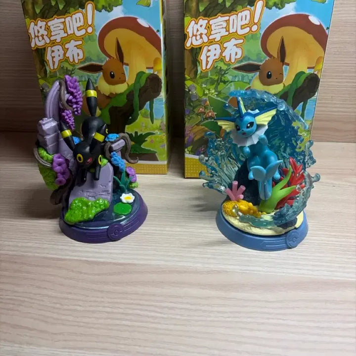 [BUNJANG] Eevee Evolutions Bundle (Vaporeon, Jolteon, Flareon) / 이브이 진화 피규어 일괄 (샤미드 글레이시아)