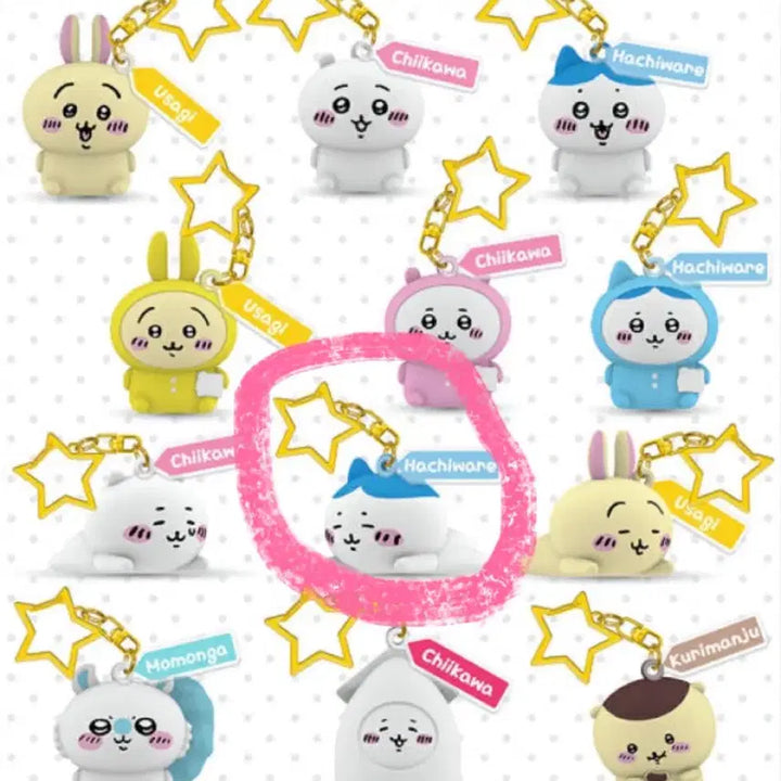[BUNJANG] Hachiware Secret Keyring (Sealed) / 하치와레 시크릿 키링 (미개봉)