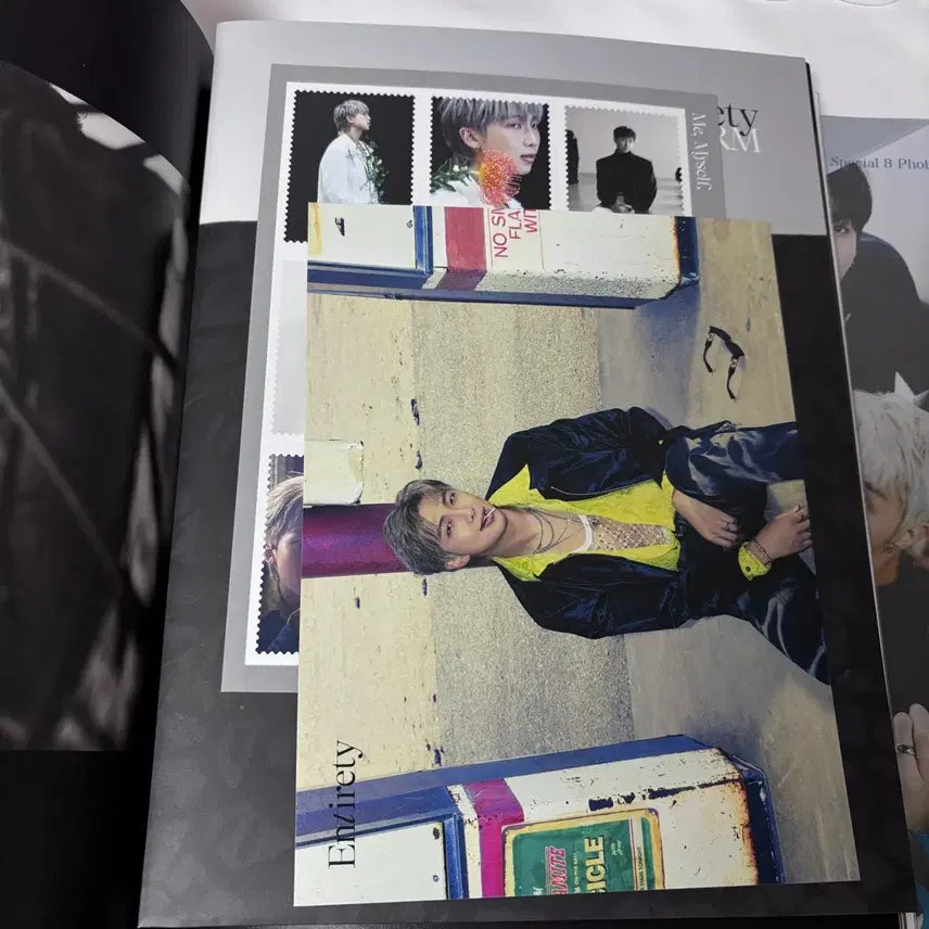 [BUNJANG] BTS RM Monochrome Photobook Bundle Set (Excluding Photocards) / 방탄 남준 단체 모노크롬 포토폴리오 포토북 포카제외 일괄
