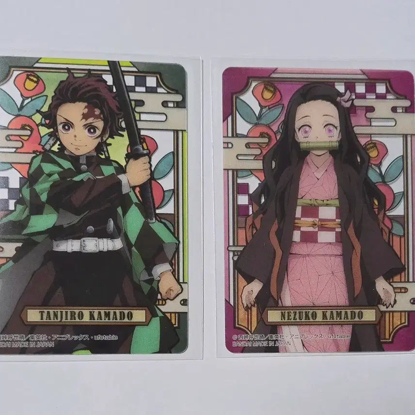 [BUNJANG] Demon Slayer Nezuko Tanjiro Clear Card Bundle Set / 귀멸의칼날 네즈코 탄지로 클리어 카드 일괄